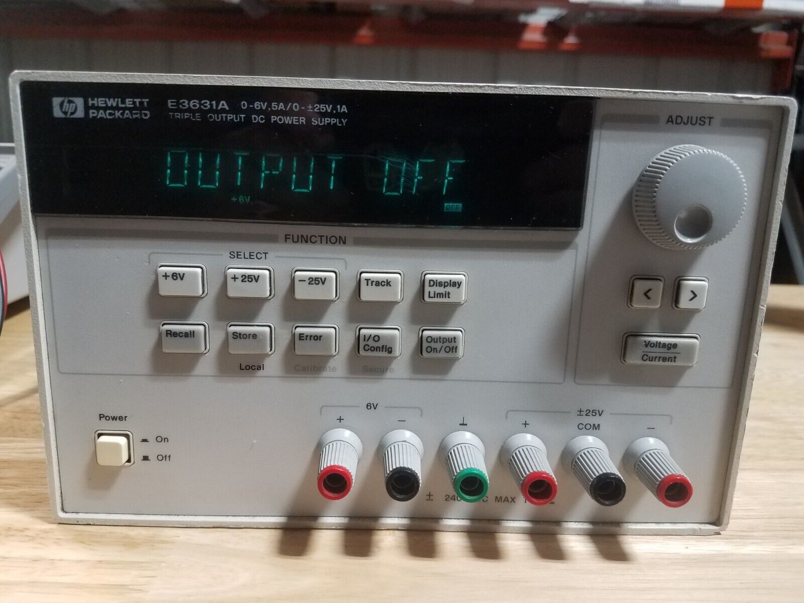 HP Agilent E3631a